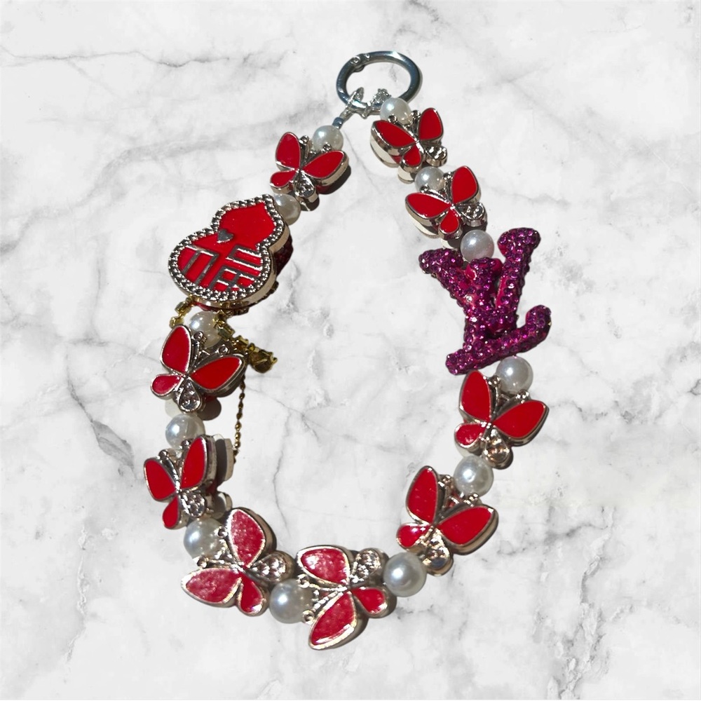 Elegant bling phone charms